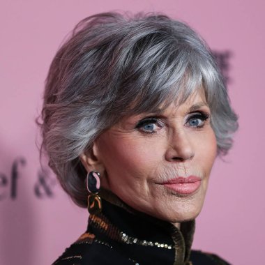Aktris Jane Fonda, Los Angeles, Kaliforniya 'da 16 Ekim 2021' de The Pritzker Estate 'te düzenlenen Los Angeles Dans Projesi 2021 Gala' ya geldi..