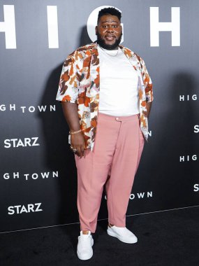 Aktör Atkins Estimond, Los Angeles 'taki STARZ' ın Hightown 'ın 2. sezonunun özel gösterimine 16 Ekim 2021' de Batı Hollywood, Los Angeles, Kaliforniya, ABD 'de gerçekleştirildi..