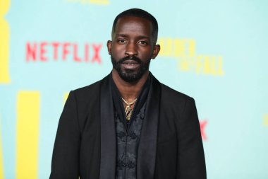 Aktör Elijah Kelley 13 Ekim 2021 'de Los Angeles, Kaliforniya, ABD' de bulunan Shrine Auditorium ve Expo Hall 'da düzenlenen Netflix' in 