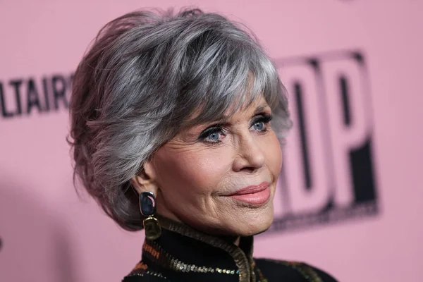 Actriz Jane Fonda Llega Gala 2021 Del Proyecto Danza Los — Foto de Stock