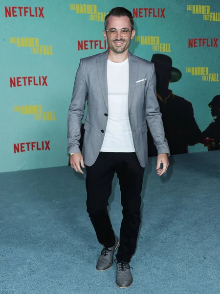 Brad Lambert Llega Estreno Los Ángeles Harder Fall Netflix Celebrado — Foto de Stock