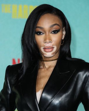 Winnie Harlow, 13 Ekim 2021 'de Los Angeles, Kaliforniya, ABD' deki Shrine Auditorium ve Expo Hall 'da düzenlenen Netflix' in 