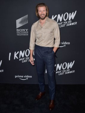 Aktör Bill Heck, 13 Ekim 2021 'de Hollywood Roosevelt' te düzenlenen 