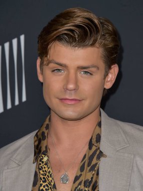 Aktör Garrett Clayton, 13 Ekim 2021 'de Hollywood Roosevelt' te düzenlenen 