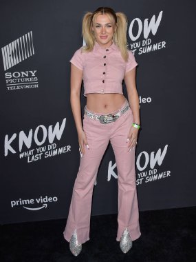 Aktris Madi Monroe, 13 Ekim 2021 'de Hollywood Roosevelt' te düzenlenen 