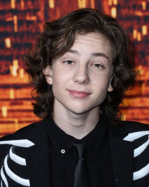 Aktör Tristian Eggerling, 12 Ekim 2021 'de Hollywood, Los Angeles, Kaliforniya, ABD' deki TCL Çin Tiyatrosu IMAX 'te düzenlenen Evrensel Resimlerin Cadılar Bayramı Cinayetlerinin Kostüm Partisi galasına geldi..