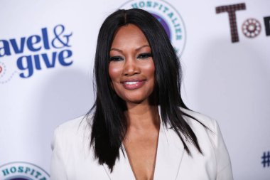 Garcelle Beauvais, 20 Ekim 2021 'de TOM TOM Lokantası' nda düzenlenen ve Lisa Vanderpump (Haiti Etkilenen Topluluklara Yardım İçin Bağış) ile Seyahat ve Vergi 'nin 4. Yıllık' Bir Amaçla Seyahat 'bağış toplama etkinliğine katıldı.