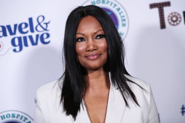 Garcelle Beauvais, 20 Ekim 2021 'de TOM TOM Lokantası' nda düzenlenen ve Lisa Vanderpump (Haiti Etkilenen Topluluklara Yardım İçin Bağış) ile Seyahat ve Vergi 'nin 4. Yıllık' Bir Amaçla Seyahat 'bağış toplama etkinliğine katıldı.