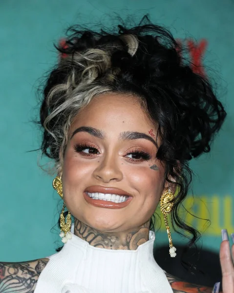 Auteur Compositeur Interprète Kehlani Arrive Première Harder Fall Netflix Shrine — Photo