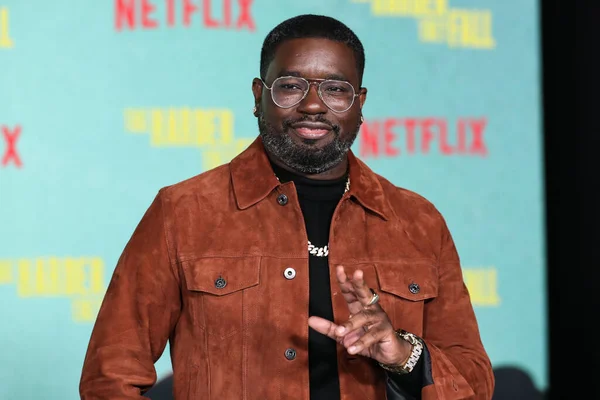 Actor Lil Rel Howery Llega Estreno Los Ángeles Harder Fall — Foto de Stock