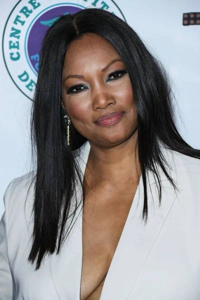 Garcelle Beauvais Kommt Zur Jährlichen Spendenaktion Von Travel Give Mit — Stockfoto