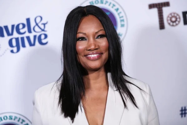 Garcelle Beauvais Arriva Alla Quarta Raccolta Fondi Annuale Travel Give — Foto Stock