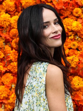 Aktris Abigail Spencer, Los Angeles Klasik Veuve Clicquot Polo 2021 tarihli Los Angeles 2021 tarihli Pasifik Palisades, Los Angeles, Kaliforniya, ABD 'deki Will Rogers Eyalet Tarihi Parkı' na geldi.. 