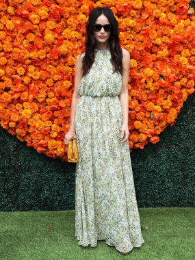 Aktris Abigail Spencer, Los Angeles Klasik Veuve Clicquot Polo 2021 tarihli Los Angeles 2021 tarihli Pasifik Palisades, Los Angeles, Kaliforniya, ABD 'deki Will Rogers Eyalet Tarihi Parkı' na geldi.. 