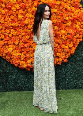 Aktris Abigail Spencer, Los Angeles Klasik Veuve Clicquot Polo 2021 tarihli Los Angeles 2021 tarihli Pasifik Palisades, Los Angeles, Kaliforniya, ABD 'deki Will Rogers Eyalet Tarihi Parkı' na geldi.