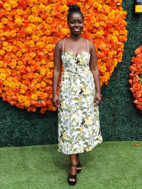 Camille Winbush, 2 Ekim 2021 'de ABD' nin Los Angeles eyaletindeki Pacific Palisades, Los Angeles, Kaliforniya eyaletindeki Will Rogers State Park 'ta düzenlenen Veuve Clicquot Polo Classic Los Angeles 2021' e ulaştı..