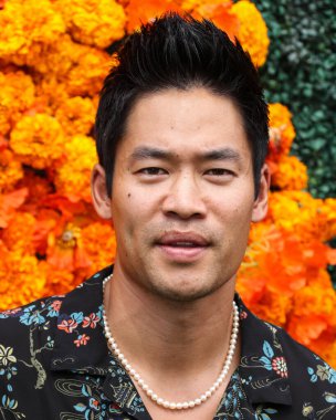 David Lim, 2 Ekim 2021 'de ABD' nin Los Angeles eyaletindeki Pacific Palisades, Los Angeles, Kaliforniya 'daki Will Rogers Eyalet Tarihi Parkı' nda düzenlenen Veuve Clicquot Polo Classic Los Angeles 2021 'e vardı.. 