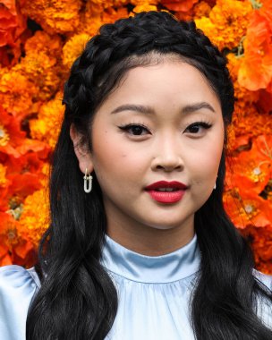 Aktris Lana Condor, 2 Ekim 2021 'de ABD' nin Los Angeles eyaletindeki Pacific Palisades, Los Angeles, Kaliforniya eyaletindeki Will Rogers Eyalet Parkı 'nda düzenlenen Veuve Clicquot Polo Classic Los Angeles 2021' e geldi..