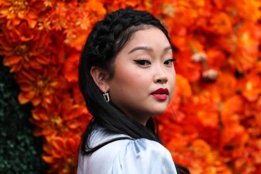 Aktris Lana Condor, 2 Ekim 2021 'de ABD' nin Los Angeles eyaletindeki Pacific Palisades, Los Angeles, Kaliforniya eyaletindeki Will Rogers Eyalet Parkı 'nda düzenlenen Veuve Clicquot Polo Classic Los Angeles 2021' e geldi.. 