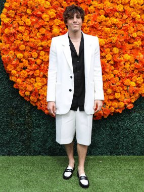 Aktör Lukas Gage, Los Angeles 'taki Veuve Clicquot Polo Classic Los Angeles 2021' e 2 Ekim 2021 'de Pasifik Palisades, Los Angeles, Kaliforniya' daki Will Rogers State Park 'a geldi.. 