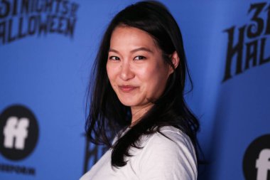 Kara Wang, 30 Eylül 2021 'de Amerika Birleşik Devletleri' nin Kaliforniya eyaletinin Los Angeles kentindeki Heritage Square Müzesi 'nde düzenlenen Freeform' Halloween Road 'a geliyor.