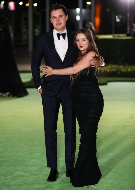 Aktör Austen Rydell ve aktris Billie Lourd, 25 Eylül 2021 'de ABD' nin Kaliforniya eyaletinin Los Angeles kentinde bulunan Akademi Sinema Filmleri Müzesi 'nin açılış galasına geldiler.. 