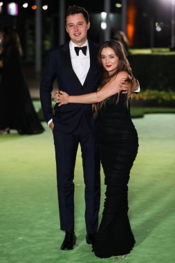 Aktör Austen Rydell ve aktris Billie Lourd, 25 Eylül 2021 'de ABD' nin Kaliforniya eyaletinin Los Angeles kentinde bulunan Akademi Sinema Filmleri Müzesi 'nin açılış galasına geldiler.. 