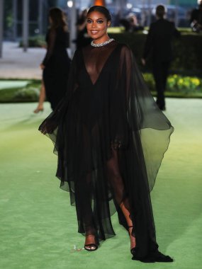 Alexandre Vauthier elbisesi giyen aktris Gabrielle Union, 25 Eylül 2021 'de ABD' nin Kaliforniya eyaletinin Los Angeles kentinde bulunan Akademi Sinema Filmleri Müzesi 'nin açılış galasına geldi.