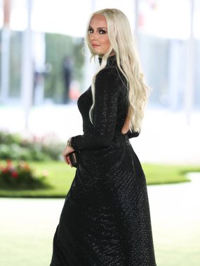 Alpine kayak yarışçısı Lindsey Vonn, 25 Eylül 2021 'de ABD' nin Kaliforniya eyaletinin Los Angeles kentinde bulunan Akademi Sinema Filmleri Müzesi 'nin açılış galasına geldi..