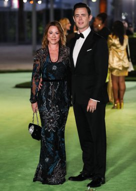 Samantha Bryant ve kocası / aktörü Colin Hanks, 25 Eylül 2021 'de ABD' nin Kaliforniya eyaletinin Los Angeles kentinde bulunan Akademi Sinema Filmleri Müzesi 'nin açılış galasına geldiler..