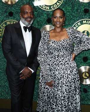 Motown Records 'un CEO' su Etiyopya Habtemariam, 23 Eylül 2021 'de Batı Hollywood, Los Angeles, ABD' de düzenlenen 1.. 