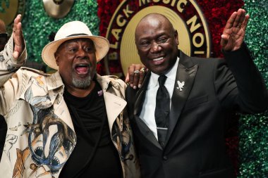 Müzisyen George Clinton ve avukat Benjamin Crump, 23 Eylül 2021 'de Batı Hollywood' da Batı Hollywood, Los Angeles, Kaliforniya, ABD 'de düzenlenen 1.. 