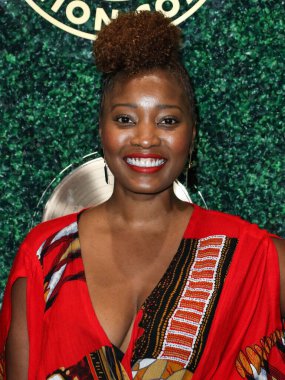 Aktris Isley Nicole Melton, 23 Eylül 2021 'de Batı Hollywood' daki 1 Hotel West Hollywood 'da düzenlenen 1. Geleneksel Siyahi Müzik Eylem Koalisyonu Müzik Ödülleri' ne geldi.. 