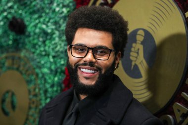 Şarkıcı The Weeknd (Abel Makkonen Tesfaye), 23 Eylül 2021 tarihinde Batı Hollywood, Los Angeles, Kaliforniya, ABD 'de düzenlenen 1.. 