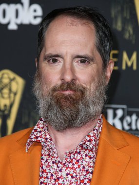 Aktör Brendan Hunt, 17 Eylül 2021 'de Kuzey Hollywood, Los Angeles, Kaliforniya, ABD' de düzenlenen Televizyon Sanatları ve Bilimleri Akademisi 'nde düzenlenen 73. Emmy Ödüllü Adaylar Resepsiyonuna geldi..