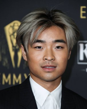 Aktör Dallas Liu, 17 Eylül 2021 'de Kuzey Hollywood, Los Angeles, Kaliforniya, ABD' de düzenlenen Televizyon Sanatları ve Bilimleri Akademisi 'nde düzenlenen 73. Emmy Ödüllü Adaylar Resepsiyonuna geldi..