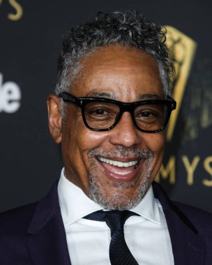 Aktör Giancarlo Esposito, 17 Eylül 2021 'de Kuzey Hollywood, Los Angeles, Kaliforniya, ABD' de düzenlenen The Academy of Television Arts and Sciences 'ta düzenlenen 73. Emmy Ödülü adaylarını onurlandırmak için Televizyon Akademisi resepsiyonuna geldi..