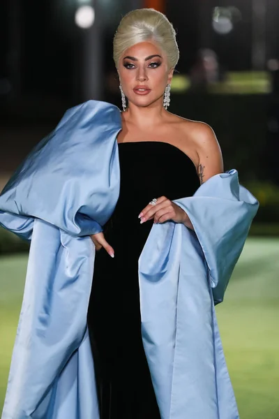 Cantante Lady Gaga Stefani Joanne Angelina Germanotta Indossando Abito Schiaparelli — Foto Stock