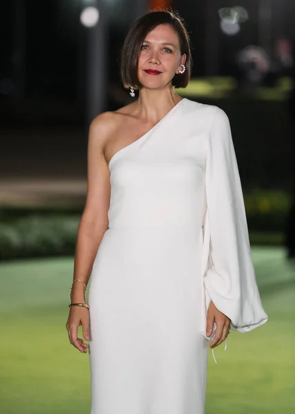 Actriz Maggie Gyllenhaal Llega Gala Apertura Del Museo Cine Academia — Foto de Stock