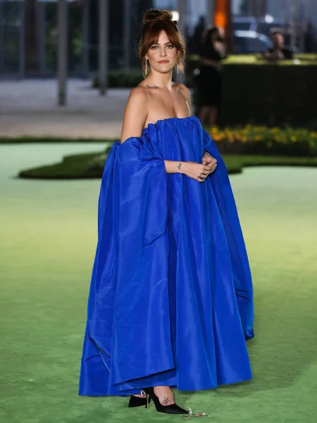 Schauspielerin Riley Keough Einem Schiaparelli Kleid Bei Der Eröffnungsgala Des — Stockfoto
