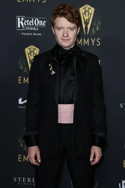 Skådespelare Brendan Scannell Anländer Till Television Academys Mottagning För Att — Stockfoto