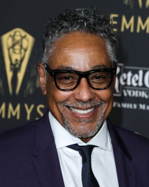 Aktör Giancarlo Esposito, 17 Eylül 2021 'de Kuzey Hollywood, Los Angeles, Kaliforniya, ABD' de düzenlenen The Academy of Television Arts and Sciences 'ta düzenlenen 73. Emmy Ödülü adaylarını onurlandırmak için Televizyon Akademisi resepsiyonuna geldi..