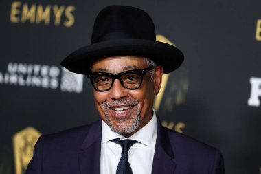 Aktör Giancarlo Esposito, 17 Eylül 2021 'de Kuzey Hollywood, Los Angeles, Kaliforniya, ABD' de düzenlenen The Academy of Television Arts and Sciences 'ta düzenlenen 73. Emmy Ödülü adaylarını onurlandırmak için Televizyon Akademisi resepsiyonuna geldi..