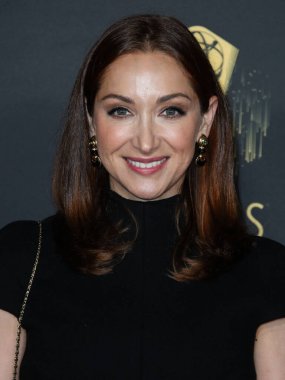 Komedyen / aktris Jamie Lee, 17 Eylül 2021 'de Kuzey Hollywood, Los Angeles, Kaliforniya, ABD' de düzenlenen The Academy of Television Arts and Sciences 'ta düzenlenen 73. Emmy Ödülü adaylarını onurlandırmak için Televizyon Akademisi' nin resepsiyonuna geldi..