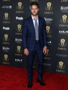 Aktör Justin Hartley, 17 Eylül 2021 'de Kuzey Hollywood, Los Angeles, Kaliforniya, ABD' de düzenlenen Televizyon Sanatları ve Bilimleri Akademisi 'nde düzenlenen 73. Emmy Ödüllü Adaylar Resepsiyonuna geldi..