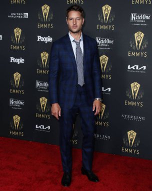 Aktör Justin Hartley, 17 Eylül 2021 'de Kuzey Hollywood, Los Angeles, Kaliforniya, ABD' de düzenlenen Televizyon Sanatları ve Bilimleri Akademisi 'nde düzenlenen 73. Emmy Ödüllü Adaylar Resepsiyonuna geldi..