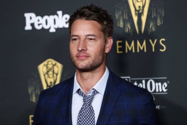 Aktör Justin Hartley, 17 Eylül 2021 'de Kuzey Hollywood, Los Angeles, Kaliforniya, ABD' de düzenlenen Televizyon Sanatları ve Bilimleri Akademisi 'nde düzenlenen 73. Emmy Ödüllü Adaylar Resepsiyonuna geldi..