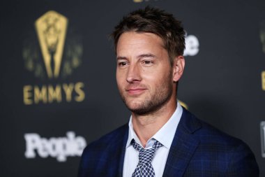 Aktör Justin Hartley, 17 Eylül 2021 'de Kuzey Hollywood, Los Angeles, Kaliforniya, ABD' de düzenlenen Televizyon Sanatları ve Bilimleri Akademisi 'nde düzenlenen 73. Emmy Ödüllü Adaylar Resepsiyonuna geldi..