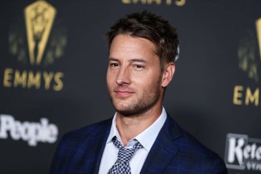 Aktör Justin Hartley, 17 Eylül 2021 'de Kuzey Hollywood, Los Angeles, Kaliforniya, ABD' de düzenlenen Televizyon Sanatları ve Bilimleri Akademisi 'nde düzenlenen 73. Emmy Ödüllü Adaylar Resepsiyonuna geldi..