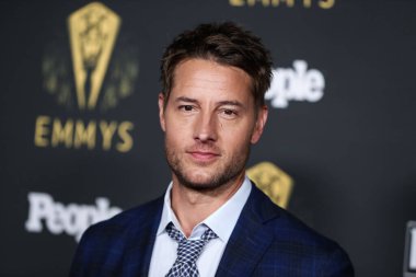 Aktör Justin Hartley, 17 Eylül 2021 'de Kuzey Hollywood, Los Angeles, Kaliforniya, ABD' de düzenlenen Televizyon Sanatları ve Bilimleri Akademisi 'nde düzenlenen 73. Emmy Ödüllü Adaylar Resepsiyonuna geldi..